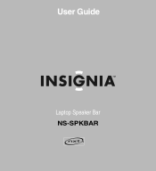 Insignia NS-SPKBAR User Manual (English)