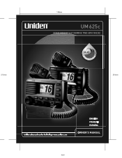 Uniden UM625C English Owners Manual