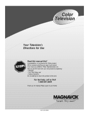 Magnavox MT2501C User manual,  English (US)