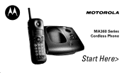Motorola MA360 User Manual