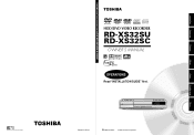Toshiba RD-XS32SU Owners Manual