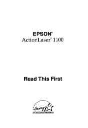 Epson ActionLaser 1100 User Setup Information