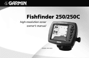 Garmin Fishfinder 250C Owners Manual