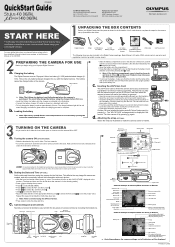 Olympus Stylus 410 Digital Stylus 410 Digital Quick Start Guide (English)