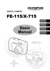 Olympus FE 115 FE-115 Basic Manual (English, Français, Español, Português)
