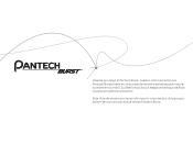 Pantech Burst Spanish - Manual