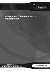 Rocketfish RF-BPRAC4 User Manual (French)