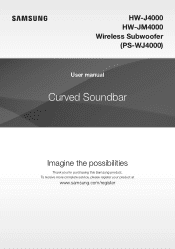 Samsung HW-J4000 User Manual