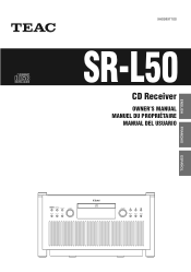 TEAC SR-L50 Owners Manual
