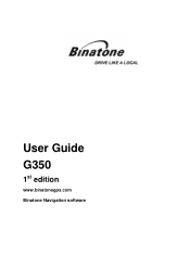 Binatone G350 User Manual