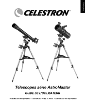 Celestron AstroMaster 114EQ Telescope AstroMaster  70EQ, 76EQ and 114 EQ Manual (French)