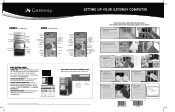 Gateway GT5436E 8511862 - Setup Poster for 6-bay Micro BTX case