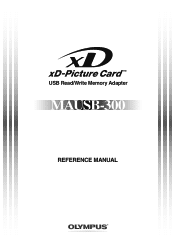 Olympus MAUSB-300 Reference Manual