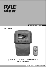 Pyle PL72HRTN PL72HRBK Manual 1