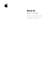 Apple M9677LL iBook G4 Manual