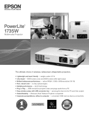 Epson 1735W Product Brochure