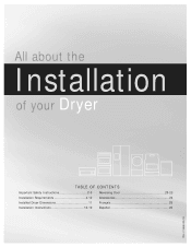 Frigidaire FASG7021NW Installation Instructions (All Languages)