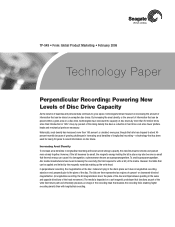 Seagate ST98823A Perpendicular Recording: Powering New Levels of Disc Drive Capacity (190K, PDF)