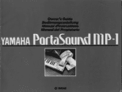 Yamaha MP-1 Owner's Manual (image)