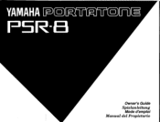 Yamaha PSR-8 Owner's Manual (image)