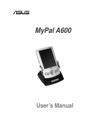 Asus MyPal A600 User Manual