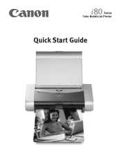 Canon 8582A001 i80 Quick Start Guide