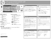 HP LaserJet M9040/M9050 HP LaserJet M9040/M9050 MFP - (multiple language) Use the Control Panel