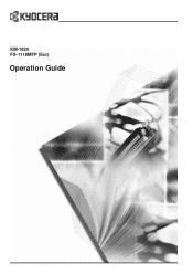 Kyocera KM-1820 1820 Operation Guide (Basic Edition) Rev-1.1