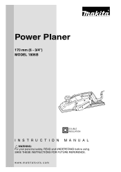 Makita 1806B Owners Manual