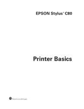 Epson C80 Printer Basics