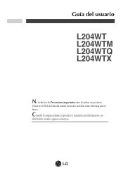 LG L204WT-BF Owner's Manual