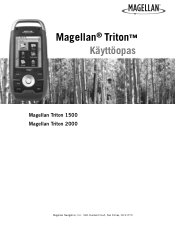 Magellan Triton 1500 Manual - Finnish
