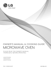 LG LMVH1750SB Owner's Manual