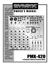 Nady PMX-420 Manual
