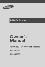 Samsung SIRS300W Owners Manual