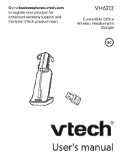 Vtech VH6212 User Manual