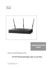 Cisco AP541N-A-K9 Administration Guide