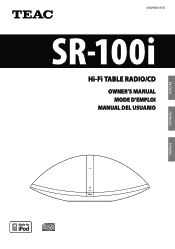 TEAC SR-100i SR-100i Manual