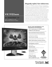ViewSonic VX1935wm VX1935wm PDF Spec Sheet