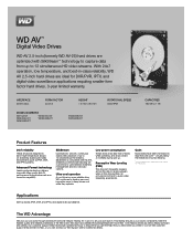 Western Digital AV-25 Product Overview