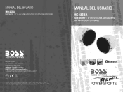 Boss Audio MC425BA User Manual in Spanish