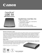 Canon CanoScan LiDE 50 LiDE50_spec.pdf