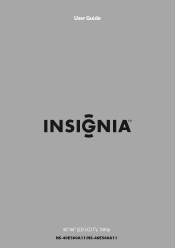 Insignia NS-46E560A11 User Manual (English)