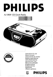 Magnavox AJ3920 User manual,  Italian