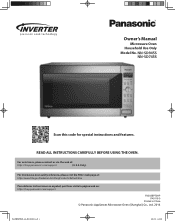 Panasonic NN-SD745S Operating Manual