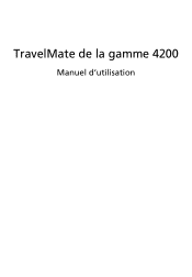 Acer 4200 4091 TravelMate 4200 User's Guide FR
