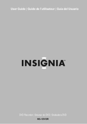 Insignia NS-1DVDR User Manual (English)
