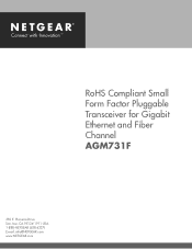 Netgear AGM731F AGM731F Product specification