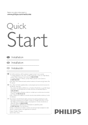 Philips 19PFL4505D Quick start guide