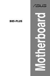Asus B85-PLUS B85-PLUS User's Manual